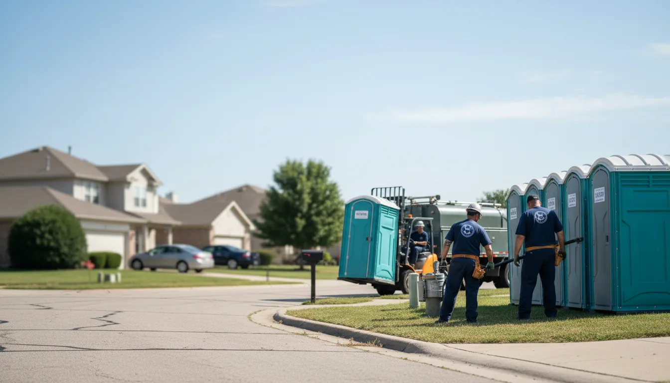 Porta Potty Rental in Fox, AR near me